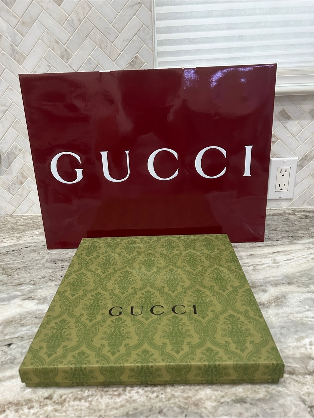 Gucci Gift box and Bag